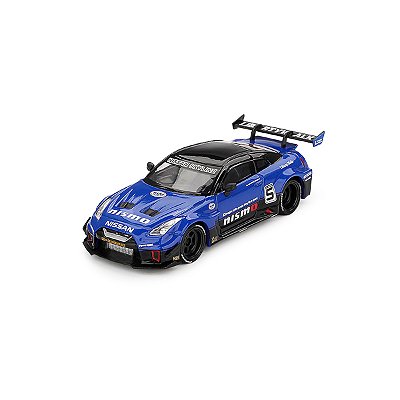 Mini GT #1124 LB-Silhouette Works GT Nissan 35GT-RR Ver.2 Blue 1:64