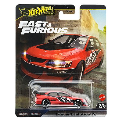 Carrinho Hot Wheels Premium Velozes e Furiosos Lancer Evolution IX JBM02