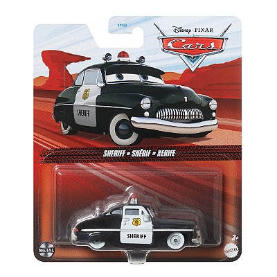 Carro Disney Pixar Cars Xerife FLM15