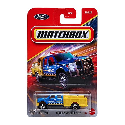 Carrinho Matchbox Ford F-550 Super Duty JBP51