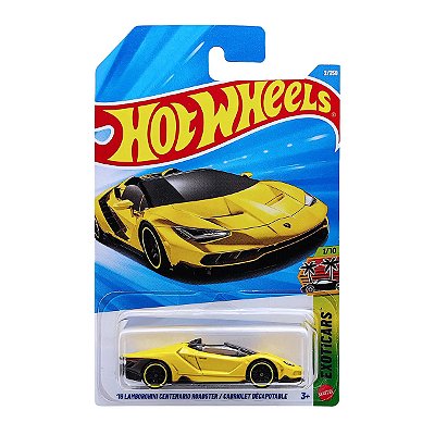 Carrinho Hot Wheels 16 Lamborghini Centenario Roadster 2026 Lote A JJH80 1/10