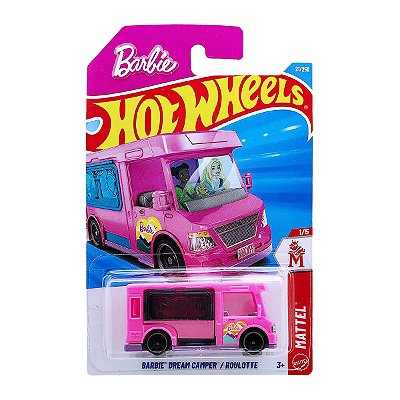 Carrinho Hot Wheels Barbie Dream Camper 2026 Lote A JJH96 1/5