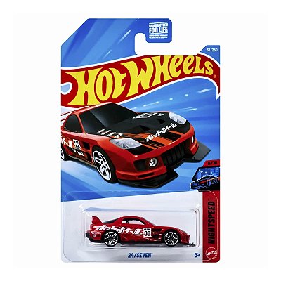 Carrinho Hot Wheels 24 Seven 2026 Lote B JJJ09 6/10