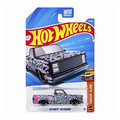 Carrinho Hot Wheels 83 Chevy Silverado 2026 Lote B JJJ13 3/5