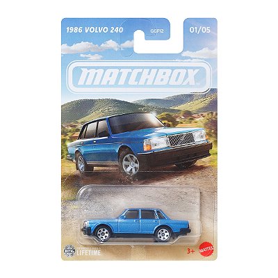 Carrinho Matchbox European Cars 1986 Volvo 240 JCH24