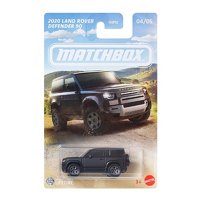 Carrinho Matchbox European Cars 2020 Land Rover Defender 90 JCH38