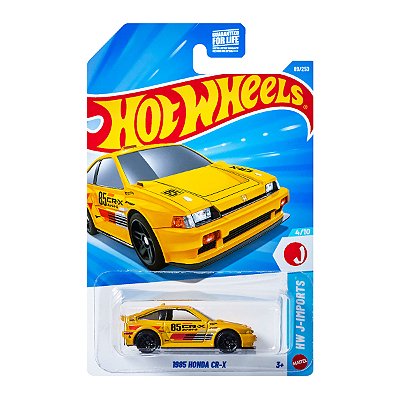 Carrinho Hot Wheels 1985 Honda CR-X 2026 Lote D JJJ51 4/10