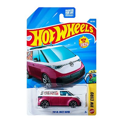 Carrinho Hot Wheels VW ID Buzz Bomb 2026 Lote D JJH46 4/10