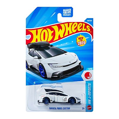 Carrinho Hot Wheels Toyota Prius Custom 2026 Lote D JJH37 1/10