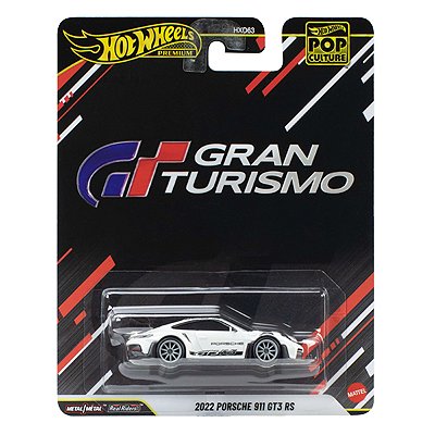 Carrinho Hot Wheels Premium Pop Culture 2022 Porsche 911 GT3 RS JHW82