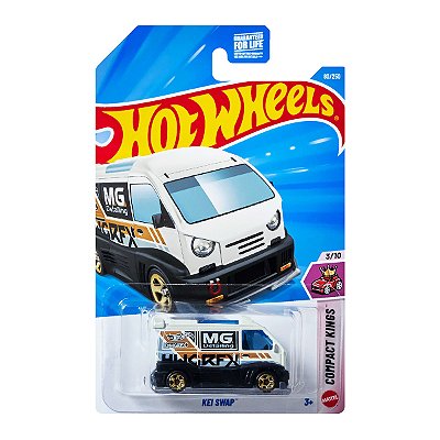 Carrinho Hot Wheels Kei Swap Branco 2026 Lote E JJJ65 3/10