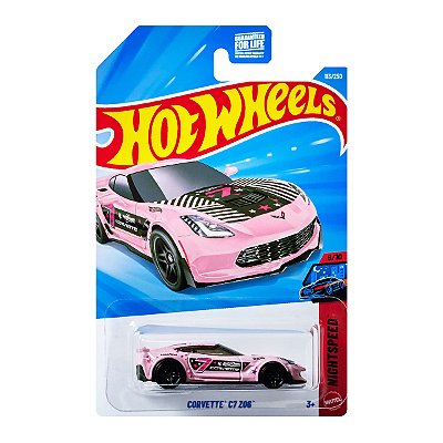 Carrinho Hot Wheels Corvette C7 Z06 2026 Lote E JJJ73 9/10