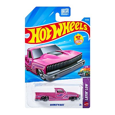 Carrinho Hot Wheels Bounce N Bass 2026 Lote F JJK69 1/5