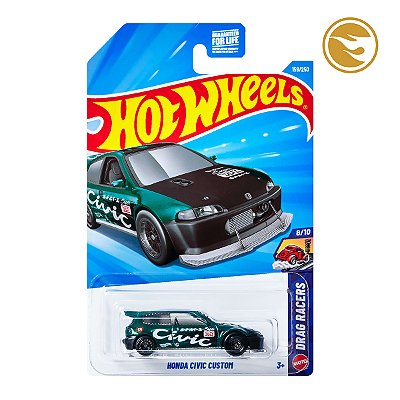 Carrinho Hot Wheels Honda Civic Custom STH 2026 Lote F JJM20 8/10