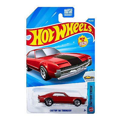 Carrinho Hot Wheels Custom 66 Toronado 2026 Lote E JJH45 4/5