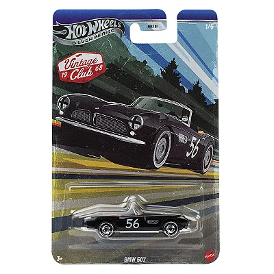 Carrinho Hot Wheels Silver Series 1968 Vintage Club BMW 507 JKY26