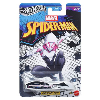 Carrinho Hot Wheels Silver Series Spider-Man Ground FX JKX26