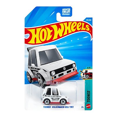 Carrinho Hot Wheels Tooned Volkswagen Golf MK1 2026 Lote H JJK16