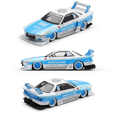 Mini GT #1238 Nissan Skyline GT-R (R32) LBWK Kaido Works Amoculture