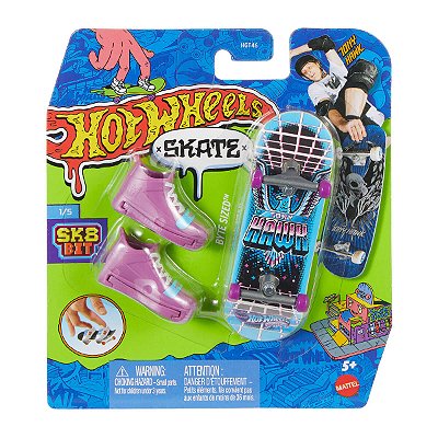 Skate de Dedo Hot Wheels Tony Hawk Byte Sized JCF30