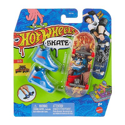 Skate de Dedo Hot Wheels Tony Hawk Udderly Serious JCF32