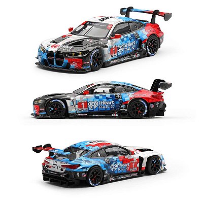 PRÉ-VENDA Mini GT #1247 BMW M4 GT3 EVO #1 Paul Miller Racing 2025 IMSA Daytona 24 Hrs