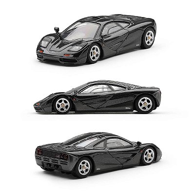 PRÉ-VENDA Mini GT #1303 McLaren F1 Blue Black Metallic