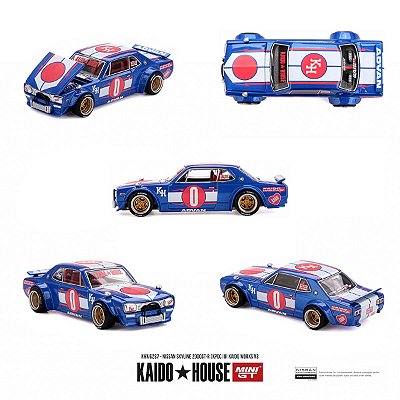 PRÉ-VENDA Mini GT Kaido House #287 Nissan Skyline 2000GT-R (KPGC10) Kaido Works V3