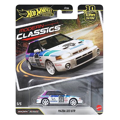 Carrinho Hot Wheels Premium Car Culture Modern Classics Mazda 323 GTR JKF17