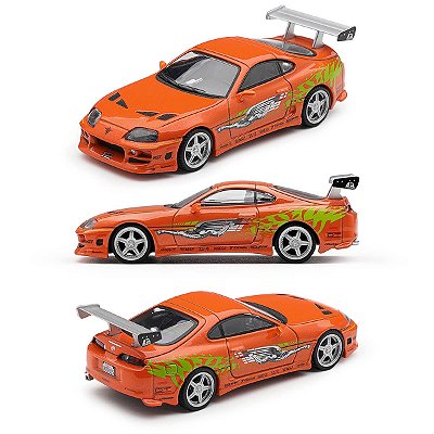 PRÉ-VENDA Mini GT #1250 Toyota Supra Bomex The Fast and the Furious Brian O'Conner