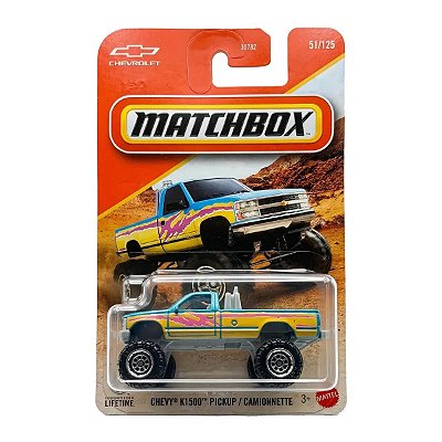 Carrinho Matchbox Chevy K1500 Pickup JHM99