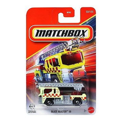 Carrinho Matchbox Blaze Blaster III JHN10