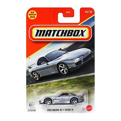 Carrinho Matchbox 2002 Mazda RX-7 Spirit R JHM04