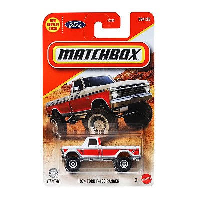 Carrinho Matchbox 1974 Ford F-100 Ranger JHM27