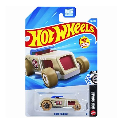 Carrinho Hot Wheels Chop N Bloc 2026 Lote J JJH60