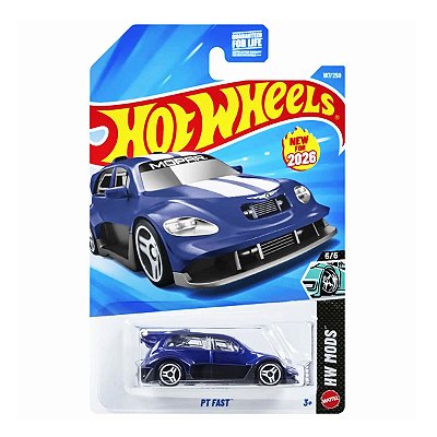 Carrinho Hot Wheels PT Fast 2026 Lote J JJH59