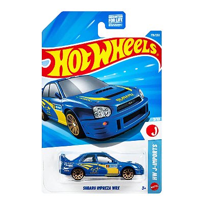 Carrinho Hot Wheels Subaru Impreza WRX 2026 Lote J JJK19