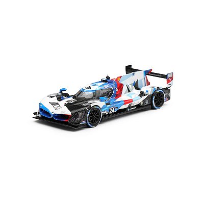 PRÉ-VENDA Mini GT #1326 BMW M Hybrid V8 GTP #24 BMW M Team RLL 2024 IMSA Daytona 24 Hrs