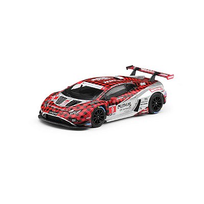 PRÉ-VENDA Mini GT #1327 Lamborghini Huracan GT3 EVO2 #9 Pfaff Motorsports 2025 IMSA WeatherTech GTD Pro