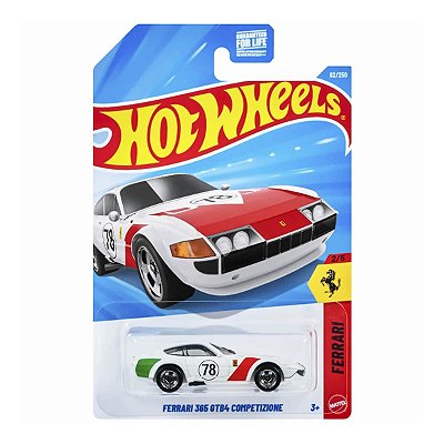 Carrinho Hot Wheels Ferrari 365 GTB4 Competizione 2026 Lote K JJL06