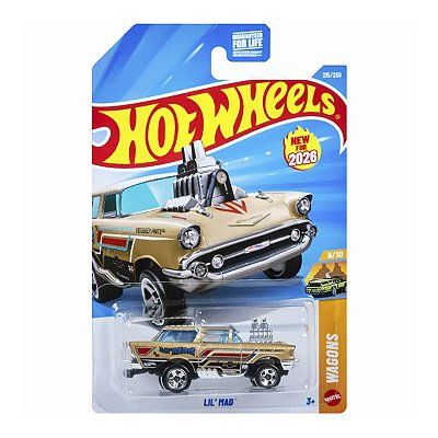 Carrinho Hot Wheels Lil Mad 2026 Lote K JJH65