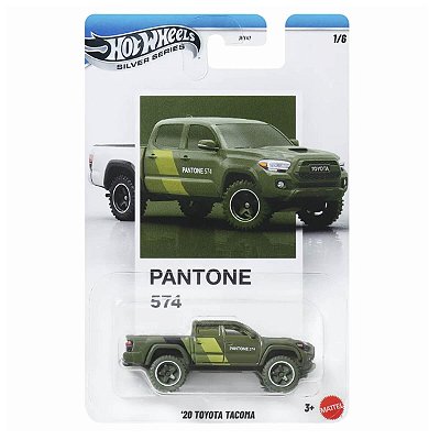 Carrinho Hot Wheels Silver Series Pantone 20 Toyota Tacoma JKY57