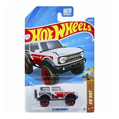 Carrinho Hot Wheels 21 Ford Bronco 2026 Lote L JJK46