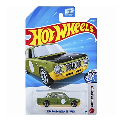Carrinho Hot Wheels Alfa Romeo Giulia TI Super 2026 Lote L JJK48