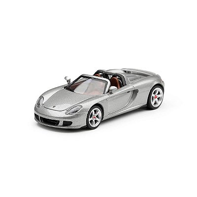 Mini GT #1236 Porsche Carrera GT Silver
