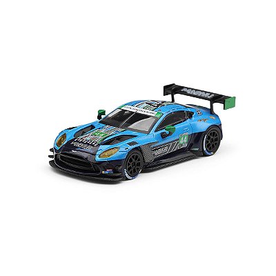Mini GT #1334 Aston Martin Vantage GT3 Evo #44 Magnus Racing 2025 IMSA Daytona 24 Hrs