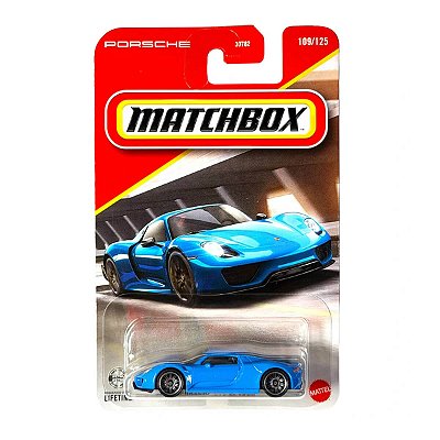Carrinho Matchbox Porsche 918 Spyder 2026 Lote K JHM71
