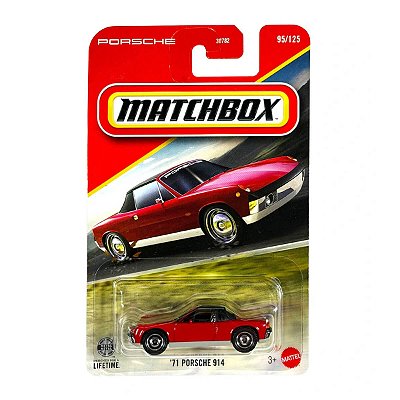 Carrinho Matchbox 71 Porsche 914 2026 Lote K JHM54