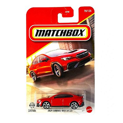 Carrinho Matchbox 2024 Subaru WRX S4 STI 2026 Lote K JHM46