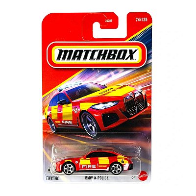 Carrinho Matchbox BMW i4 Police 2026 Lote K JHN13